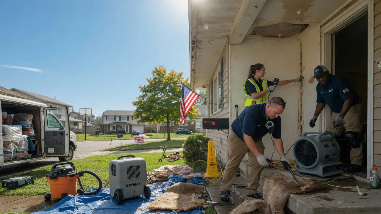 Water Damage Restoration in Sainte Marie, IL near me